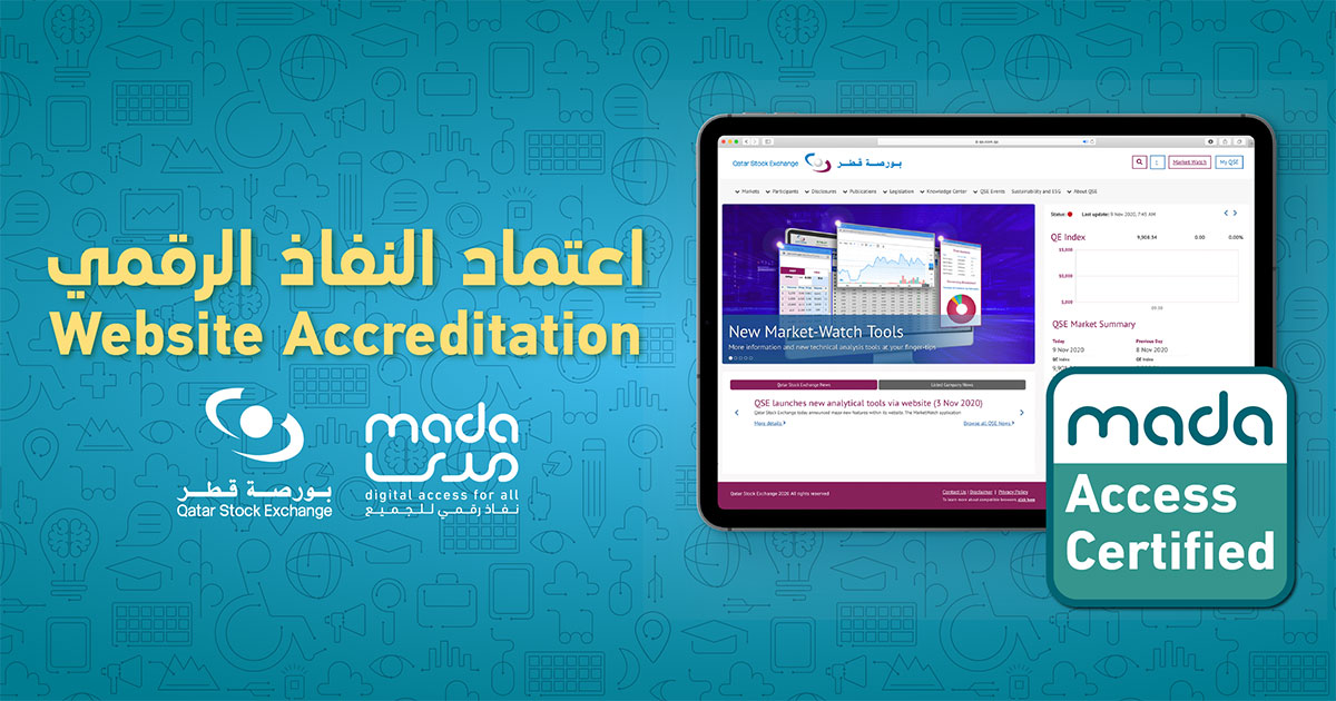 Mada Digital Accreditation of Qatar Stock Exchange – Mada Digital ...